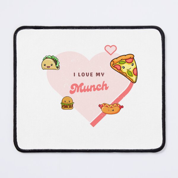Item preview, I Love My Munch Cartoon Food Smile Fun designed and sold by GSquaredDesigns.