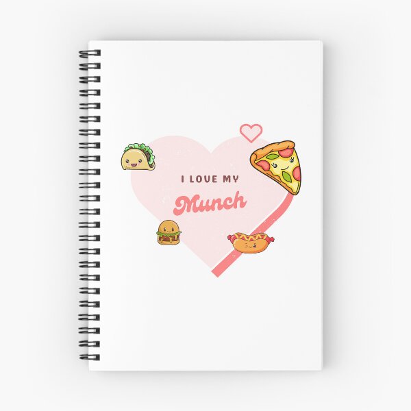 Item preview, I Love My Munch Cartoon Food Smile Fun designed and sold by GSquaredDesigns.