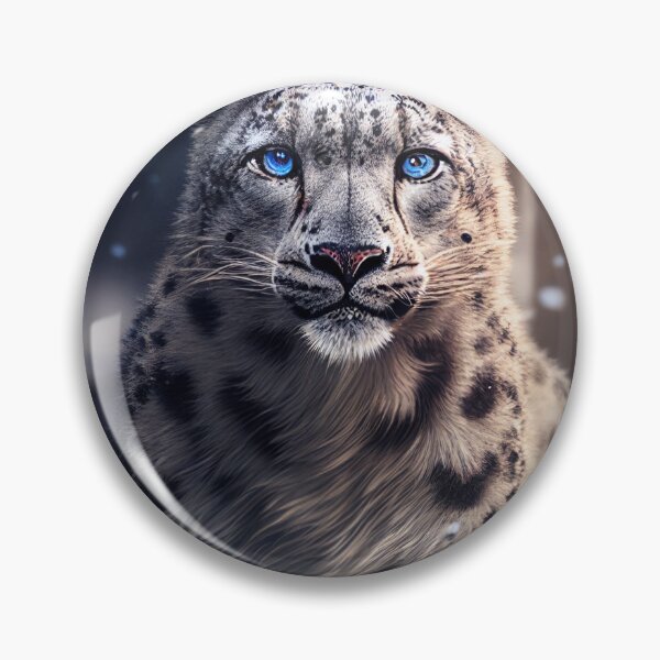 Item preview, Snow leopard in the winter forest V1 designed and sold by Danukie.