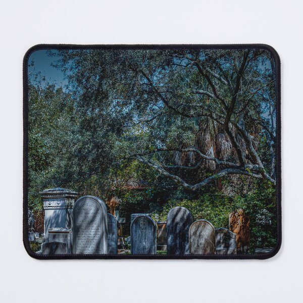 Item preview, Tombstones and Lamp Post Under Spanish Moss designed and sold by dbvirago.