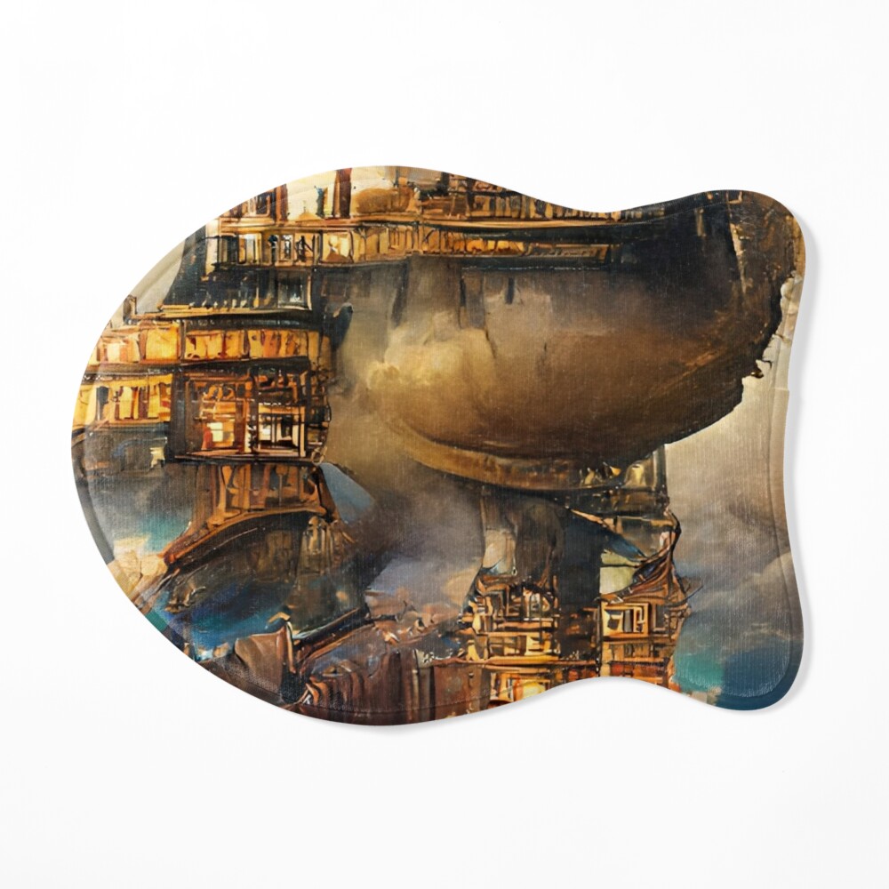 A World of Steam and Gears Throw Pillow for Sale by fkc666