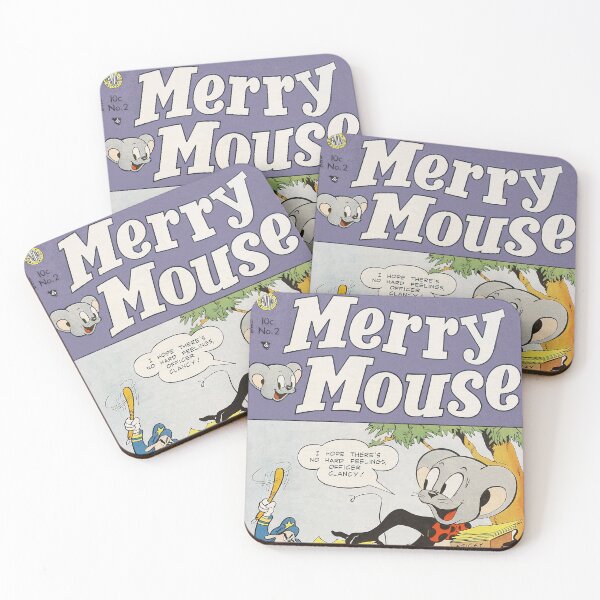 Item preview, Merry Mouse, Issue 2 Cover Art, 1953. Retro Comic Book Art designed and sold by The-Hist-Image.
