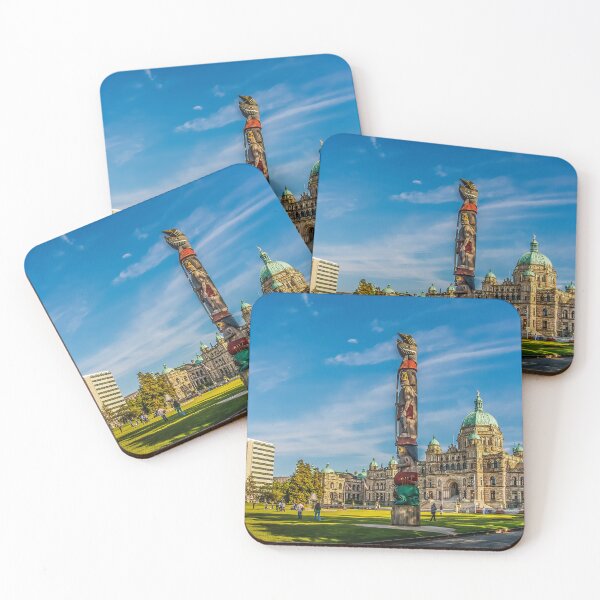 Item preview, Totem Pole in Front of Victoria Parliament designed and sold by dbvirago.