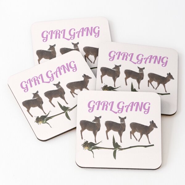 Item preview, Girl Gang Deer designed and sold by existentialbaby.