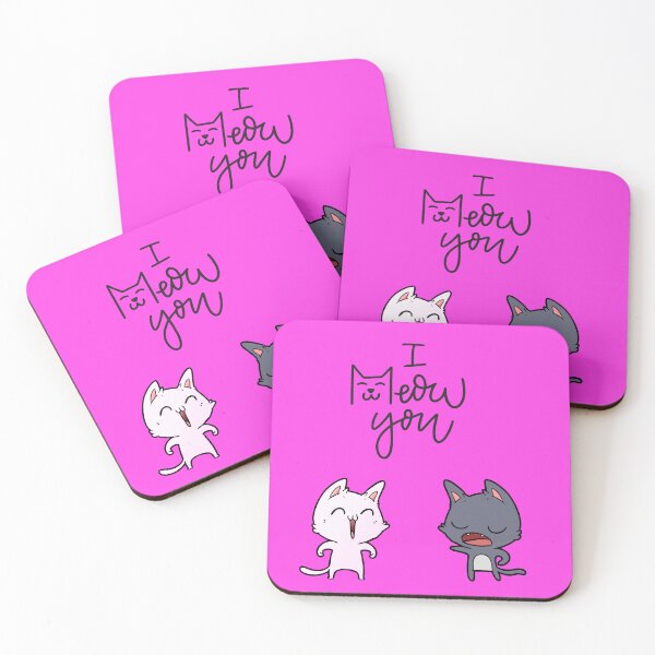 Item preview, I Meow You Cute Cats  designed and sold by VersoShopping.