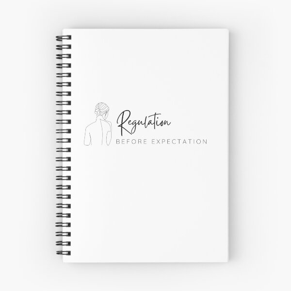 Item preview, Regulation Before Expectation Sketch Silhouette Occupational Therapist designed and sold by GSquaredDesigns.