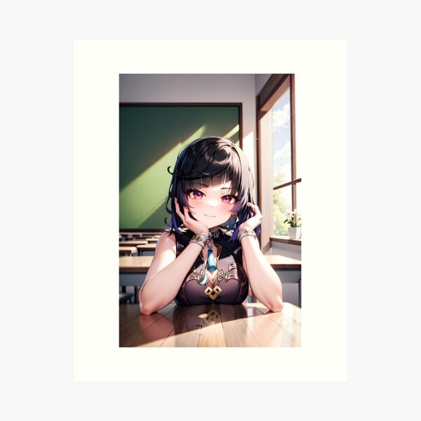 Cute Yelan Genshin Impact Art Print