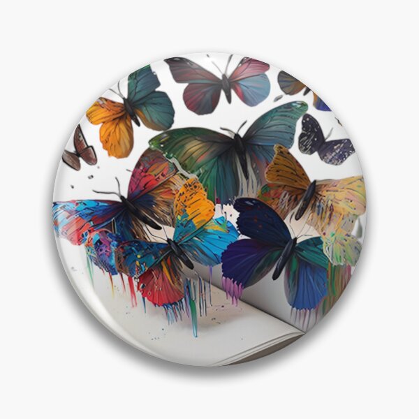 Item preview, Colorful Butterflies Fluttering Out of Book designed and sold by DreamPrint Collective.