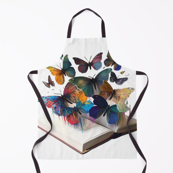Item preview, Colorful Butterflies Fluttering Out of Book designed and sold by DreamPrint Collective.