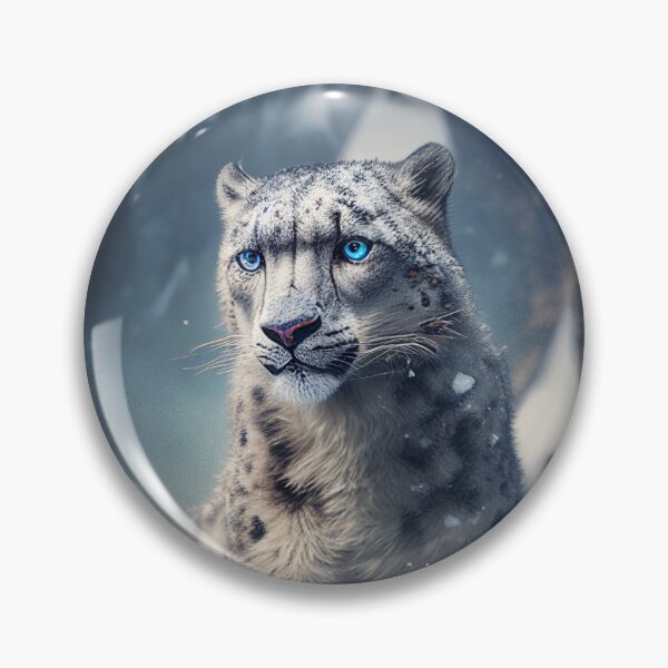 Item preview, Snow leopard in the winter forest V3 designed and sold by Danukie.