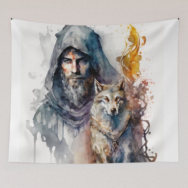 Item preview, The Rogue and the Wolf designed and sold by TheDigitalAnvil.