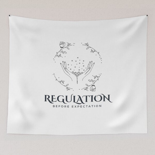 Item preview, Regulation Before Expectation Sketch Rose Occupational Therapist designed and sold by GSquaredDesigns.