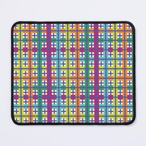 Item preview, Colorful Checkered pattern designed and sold by kallyfactory.