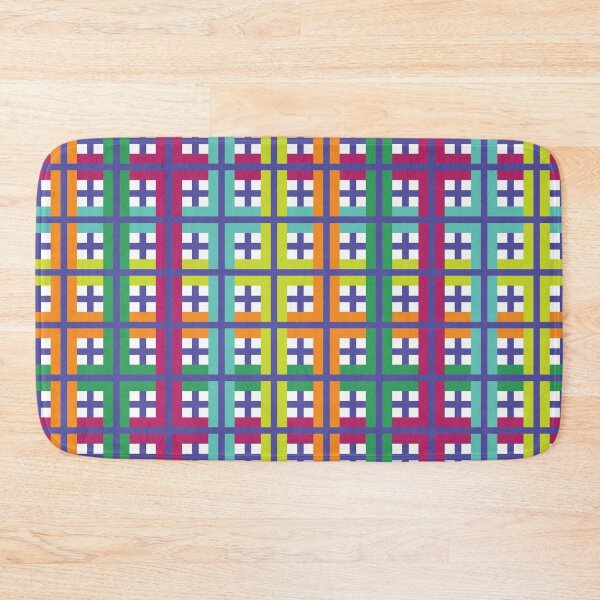 Item preview, Colorful Checkered pattern designed and sold by kallyfactory.