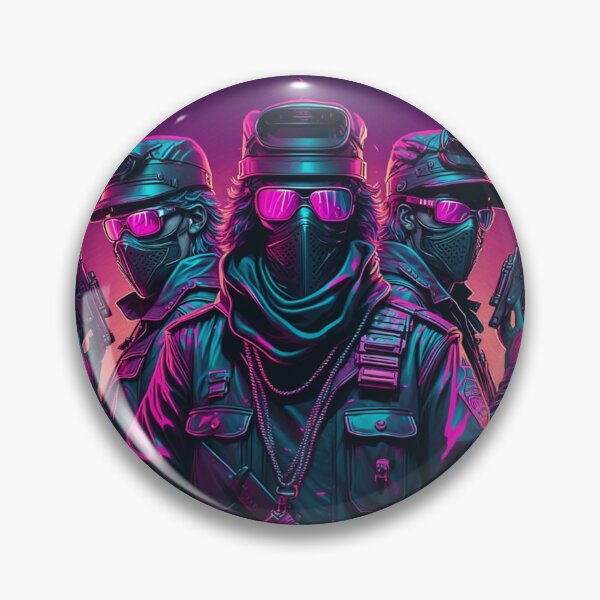 Item preview, Retro Synthwave Cyberpunk Street Gang 80s designed and sold by RESToRAPTOR.
