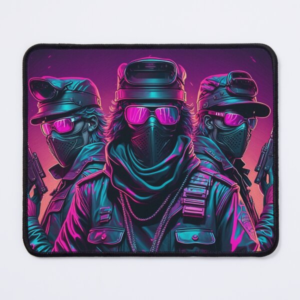 Item preview, Retro Synthwave Cyberpunk Street Gang 80s designed and sold by RESToRAPTOR.