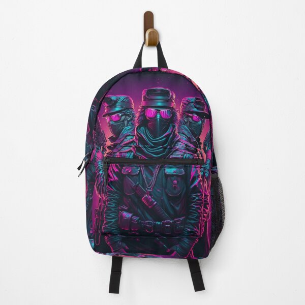 Item preview, Retro Synthwave Cyberpunk Street Gang 80s designed and sold by RESToRAPTOR.