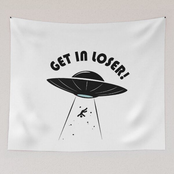Item preview, UFO: Get In Loser V2  designed and sold by Rebellion-10.