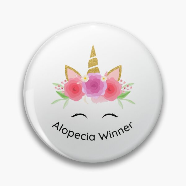 Item preview, Unicorn - Cute Alopecia and Hair Loss Support Gift designed and sold by Winning Alopecia.