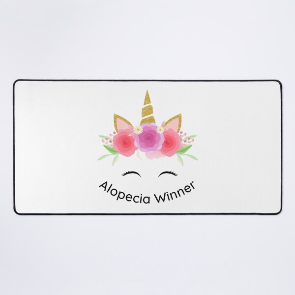 Item preview, Unicorn - Cute Alopecia and Hair Loss Support Gift designed and sold by Winning Alopecia.