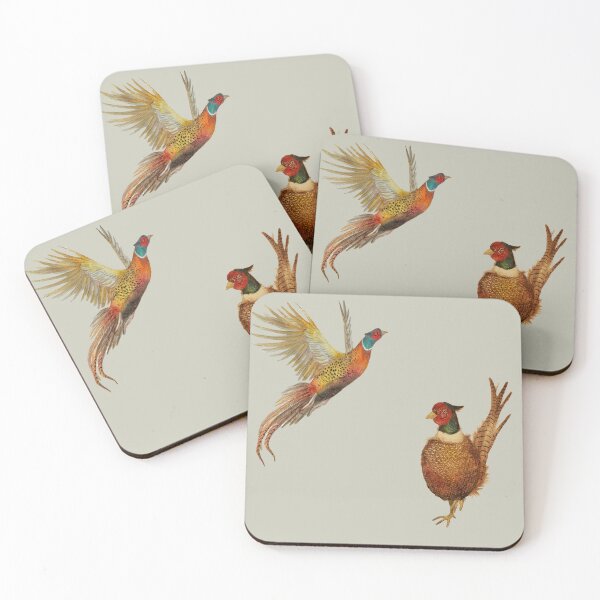 Item preview, Happy pheasants designed and sold by Liliumfineart.