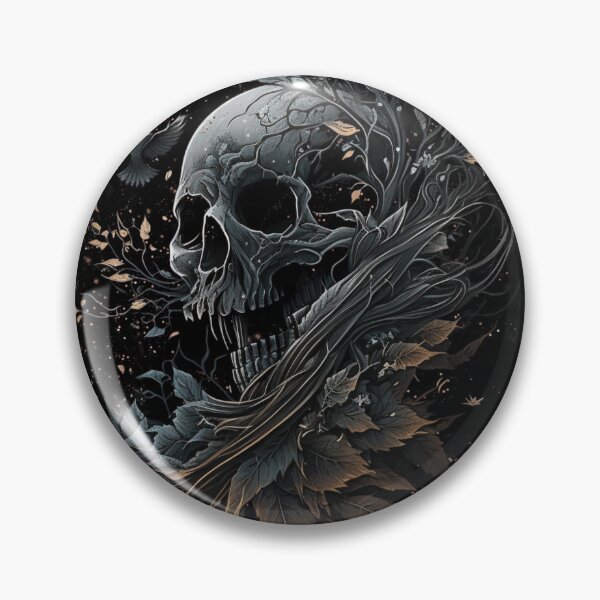 Item preview, Skull and Gold  designed and sold by Samantha Martens.