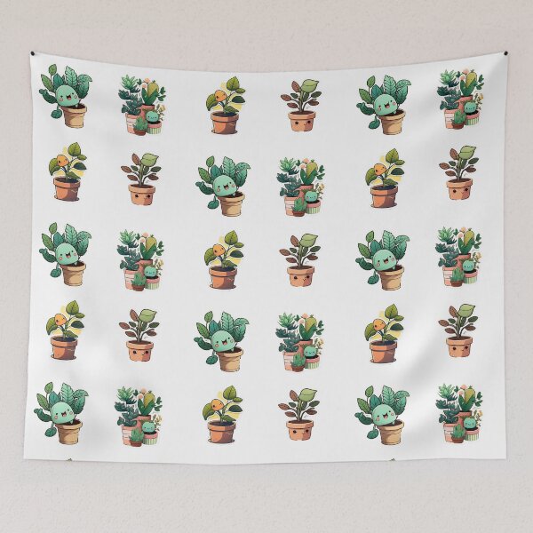 Item preview, Happy Plants designed and sold by Kameeno.
