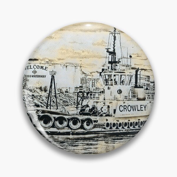 Item preview,  Crowley tugboat of Foss Tugboat in the Puget Sound Designed 3 designed and sold by Jason Mosley.