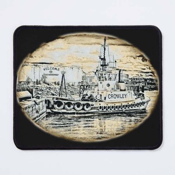 Item preview,  Crowley tugboat of Foss Tugboat in the Puget Sound Designed 3 designed and sold by Jason Mosley.