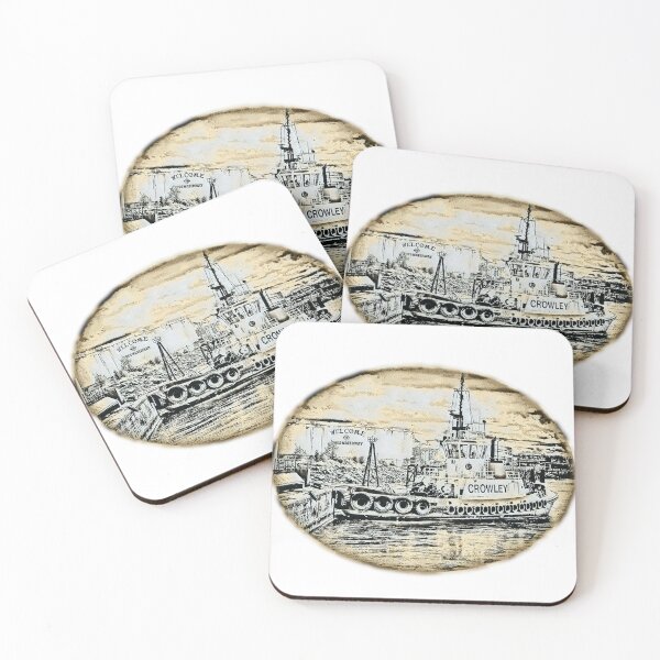 Item preview,  Crowley tugboat of Foss Tugboat in the Puget Sound Designed 3 designed and sold by Jason Mosley.