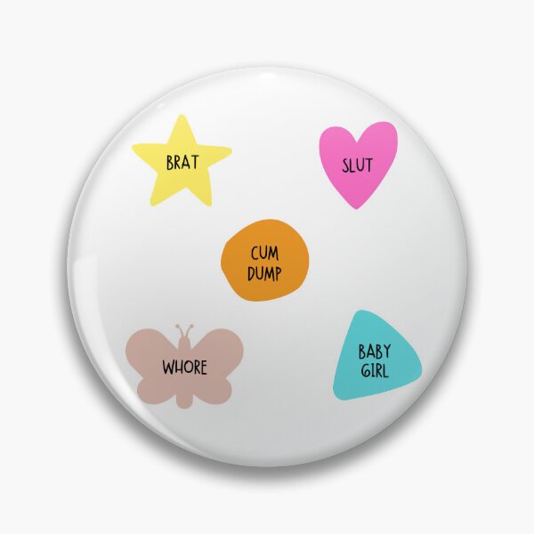 Item preview, Bratty Sub Stickers | Brat Slut Cum Dump Whore Baby girl DDLG designed and sold by KinkShoppe.