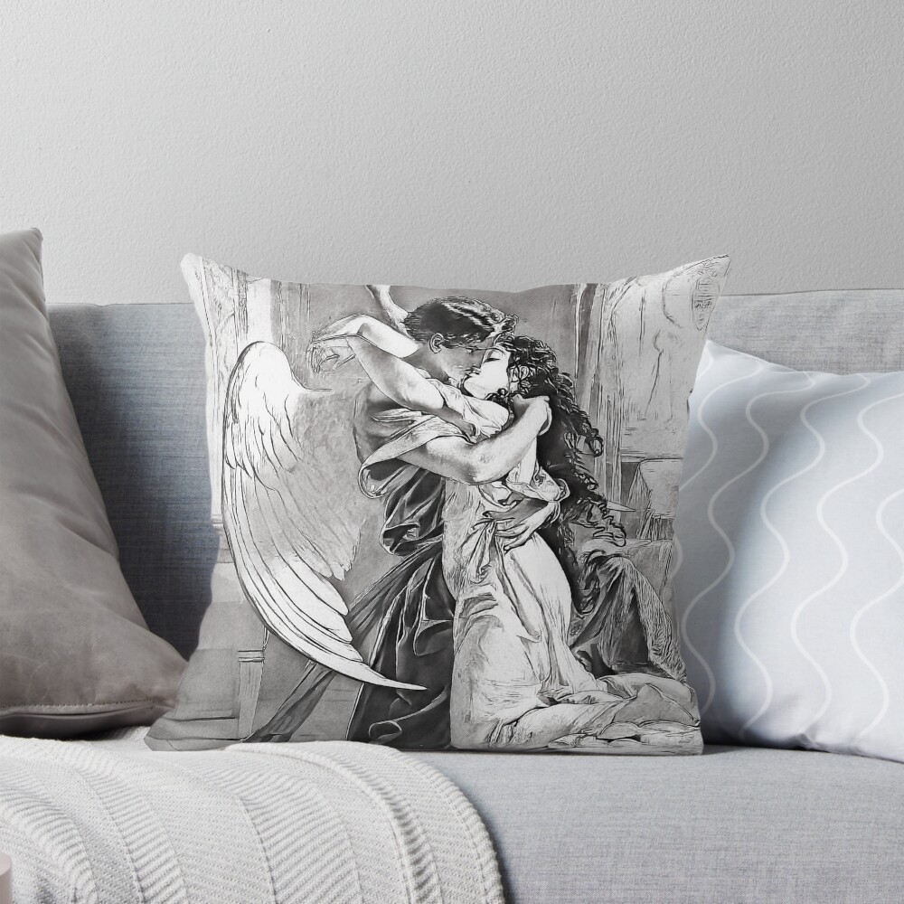 Item preview, Throw Pillow designed and sold by scrolla.