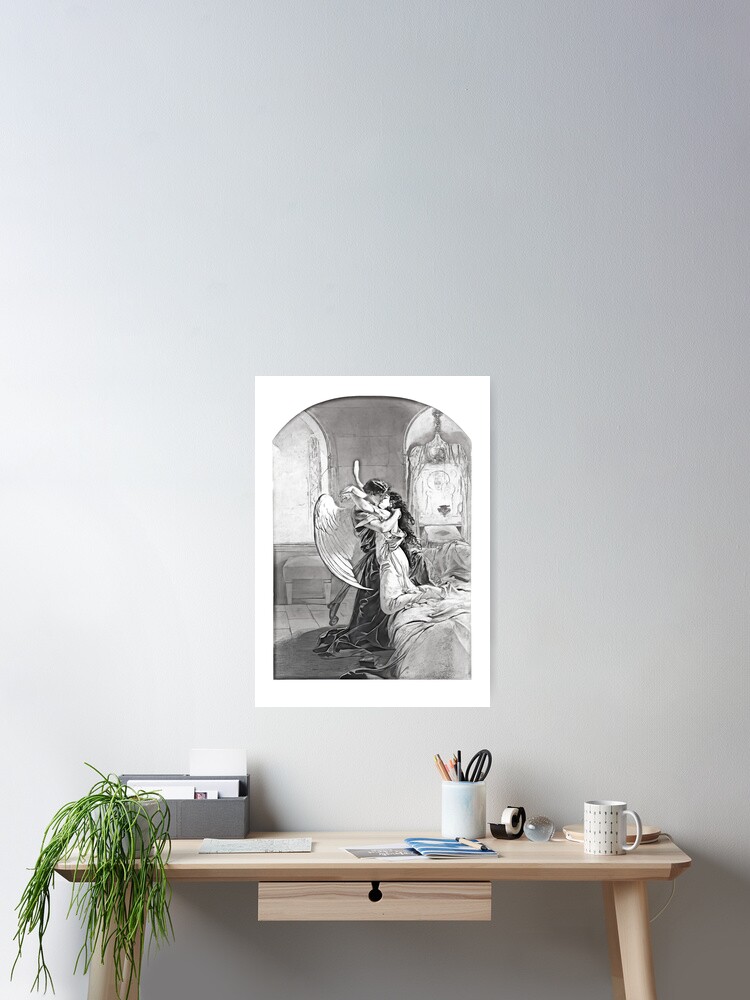 Thumbnail 2 of 3, Poster, Romantic Encounter designed and sold by scrolla.