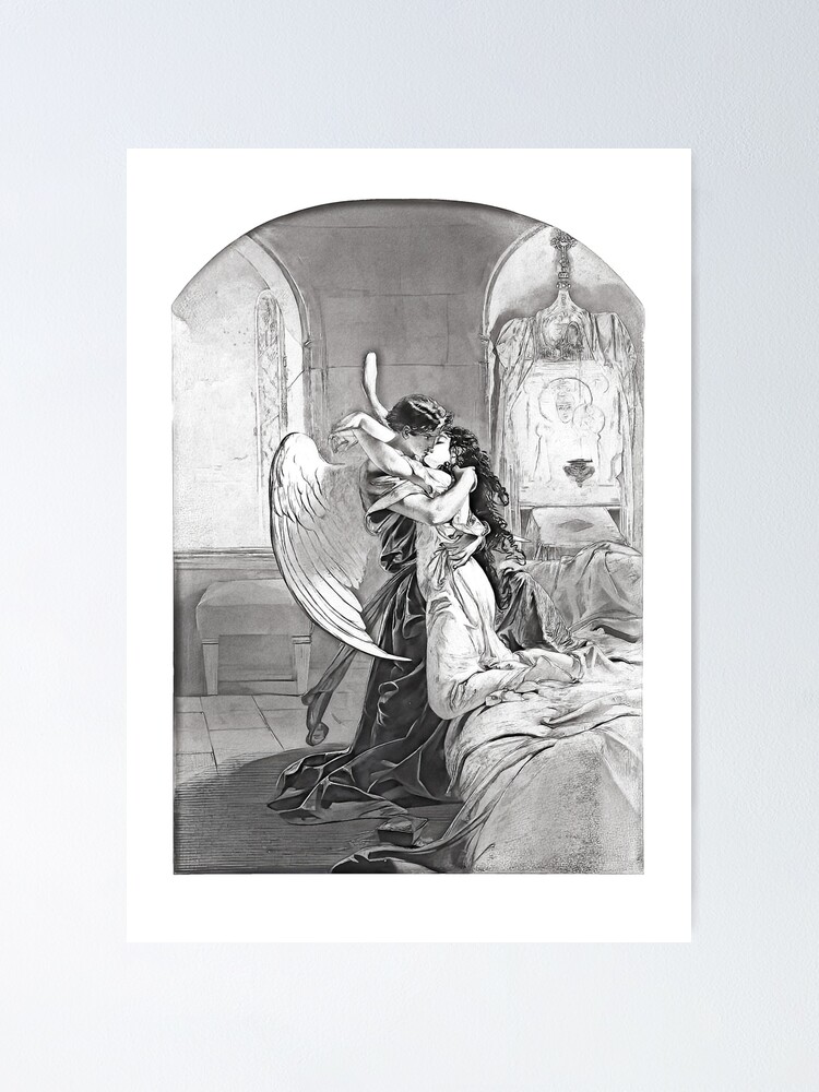Thumbnail 1 of 3, Poster, Romantic Encounter designed and sold by scrolla.