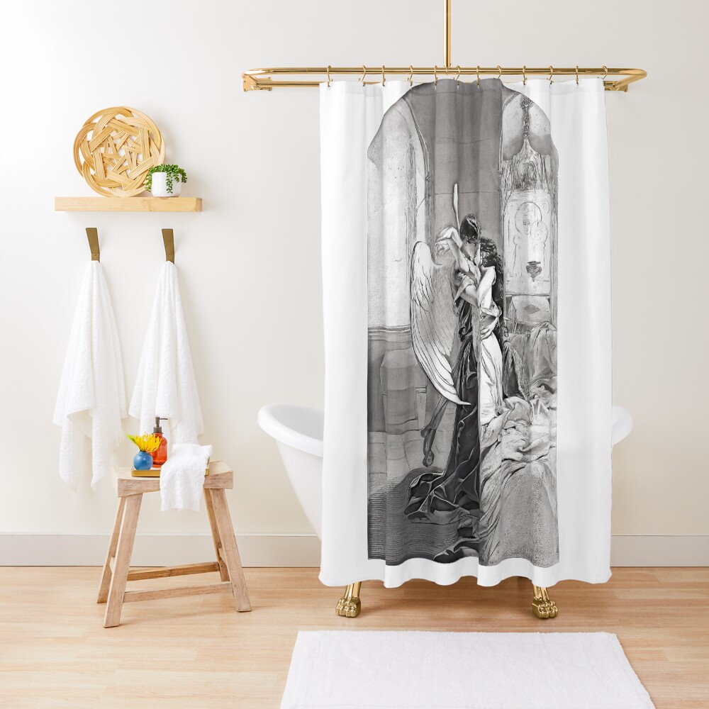 Item preview, Shower Curtain designed and sold by scrolla.