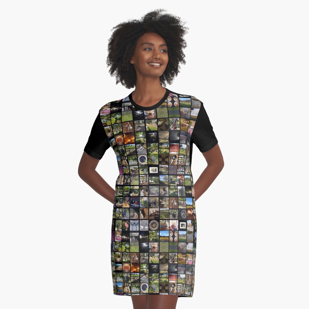 Item preview, Graphic T-Shirt Dress designed and sold by MagpieSprings.