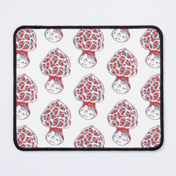 Item preview, Mesh acid neon red and blue mushroom designed and sold by MalkyTea.