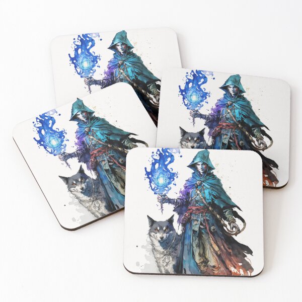 Item preview, The Rogue and the Wolf designed and sold by TheDigitalAnvil.