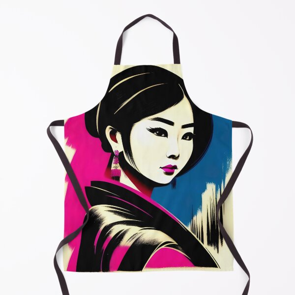 Item preview, Beautiful woman in pink and blue  designed and sold by Awesome Things.