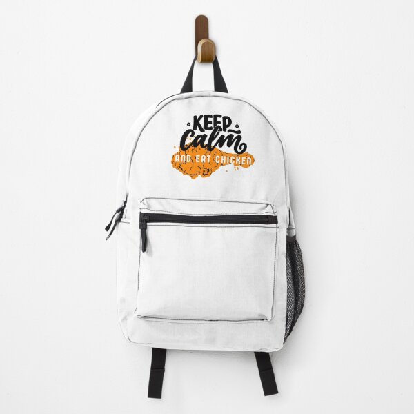 Item preview, Keep Calm and Eat Chicken Cartoon Big Wing designed and sold by GSquaredDesigns.
