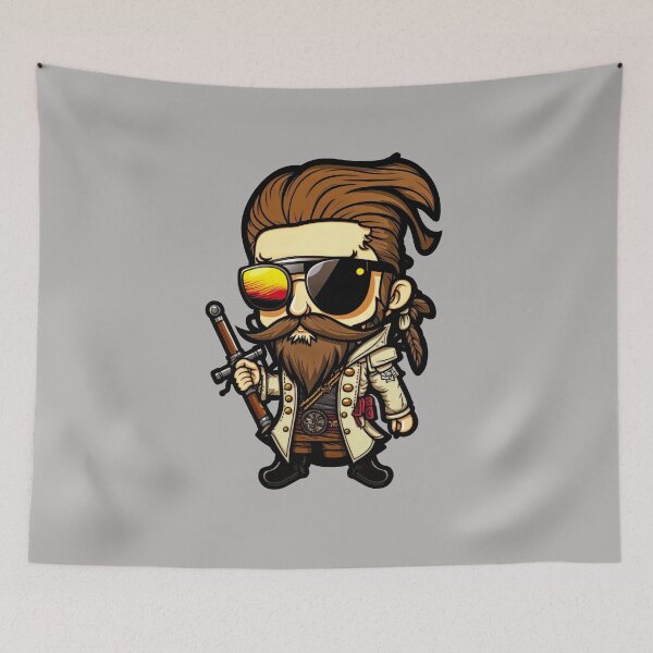Item preview, Cool Pirate designed and sold by BadAttitudeTees.