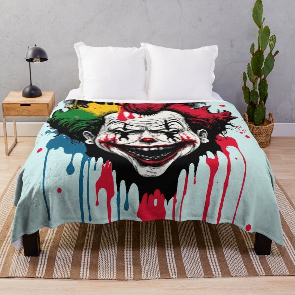 Item preview, Super Creepy Ink Clown - Scarred and Evil (Joker & Penny Inspired) designed and sold by ArtificialEye.