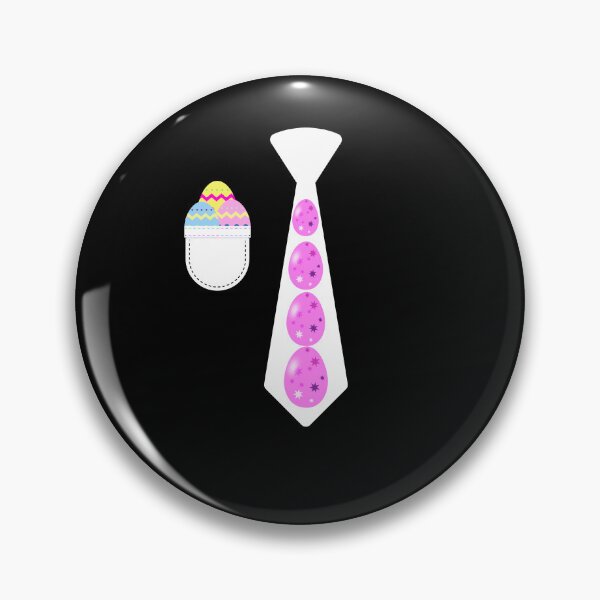 Item preview, Easter egg tie funny Easter tie costume with suit pocket Easter enthusiasts designed and sold by Artstastic.