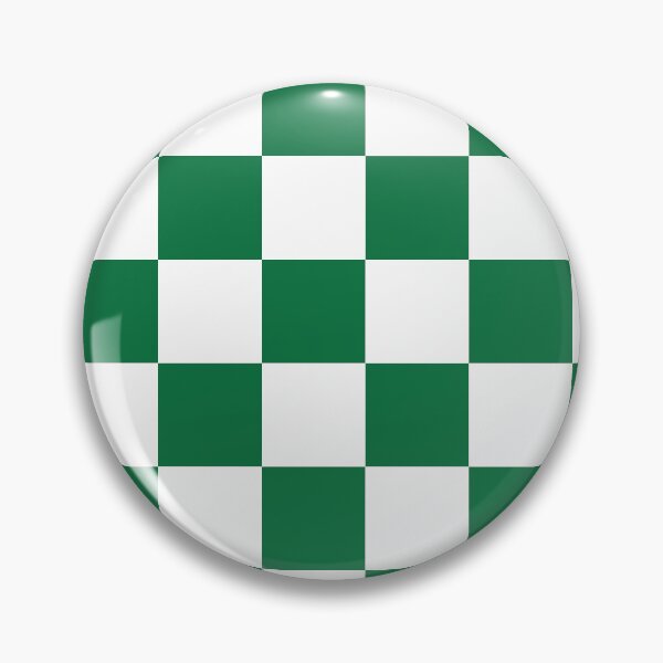 Item preview, Green and white checkerboard print designed and sold by LittleBettyMakes.