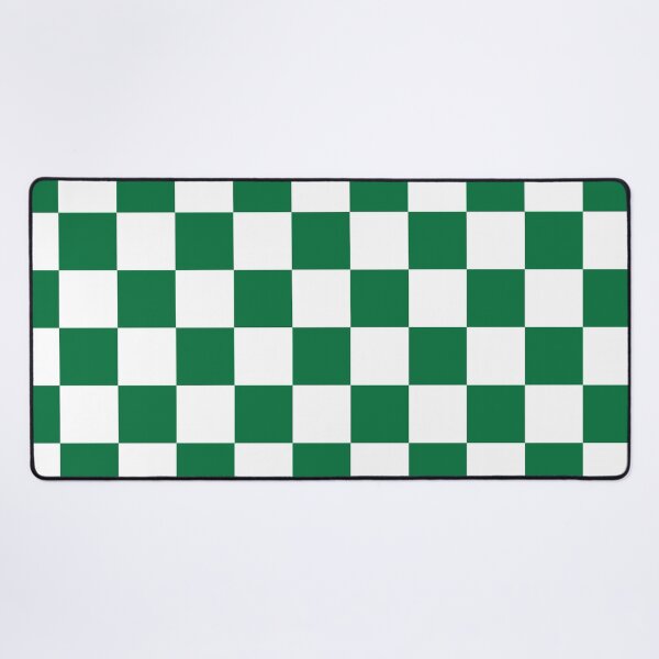 Item preview, Green and white checkerboard print designed and sold by LittleBettyMakes.