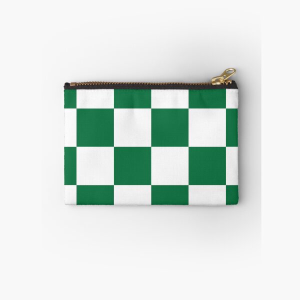 Item preview, Green and white checkerboard print designed and sold by LittleBettyMakes.