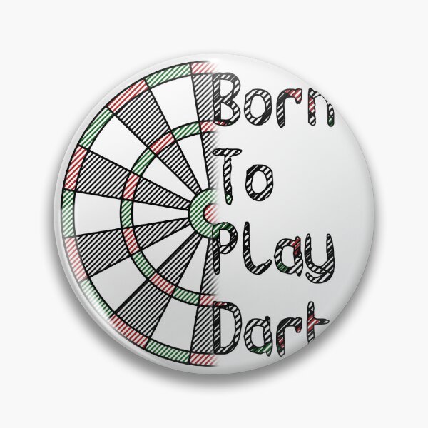 Item preview, Born to Play Darts - Darts Player Gift designed and sold by CourtOfApparel.