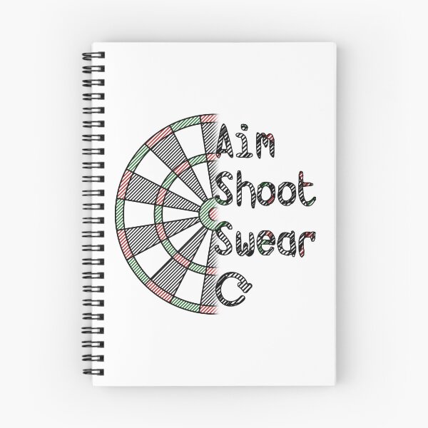 Item preview, Aim Shoot Swear Repeat - Darts Player Gift designed and sold by CourtOfApparel.
