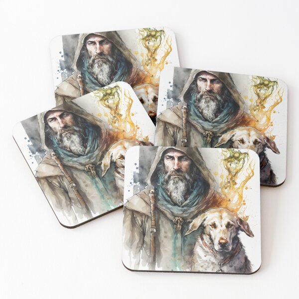 Item preview, The Wolf and the Ward designed and sold by TheDigitalAnvil.
