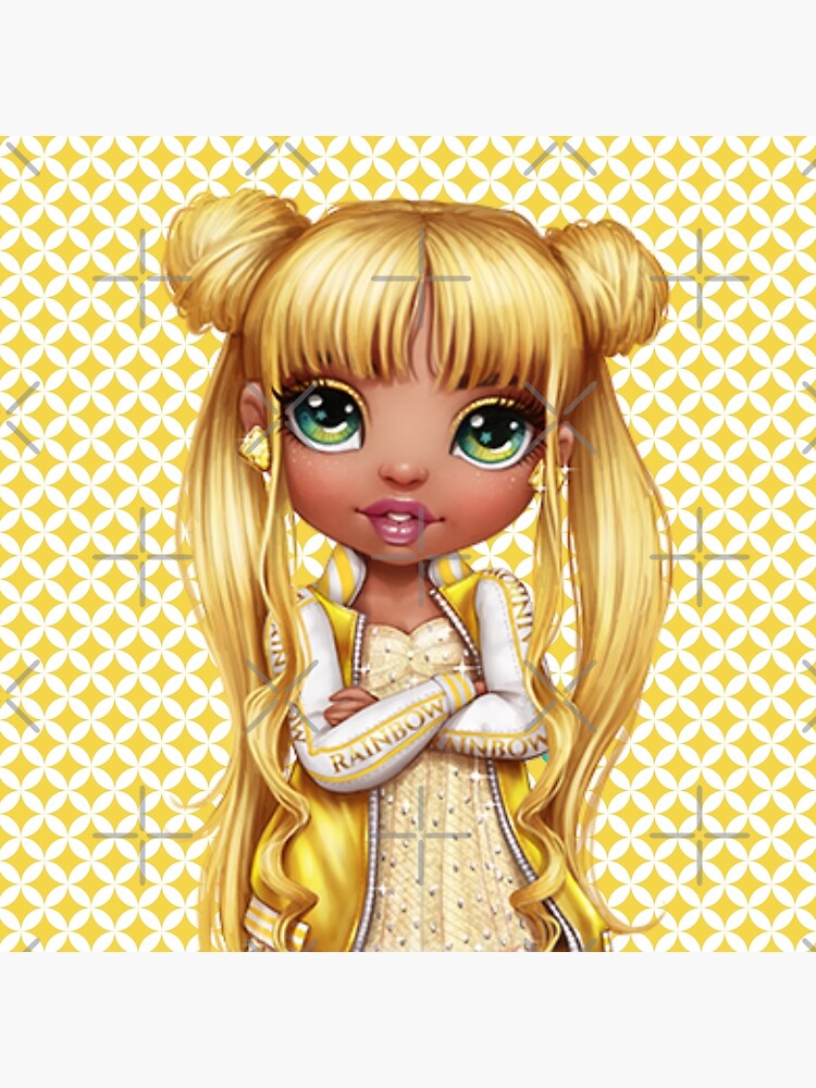 Final Sale Rainbow High Sunny Madison – Yellow Fashion Doll with 2